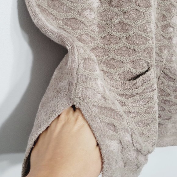 Moffi Vintage Coquette Soft Sweater Vest Cozy Grandma Pockets Retro Cottagecore - Picture 2 of 10